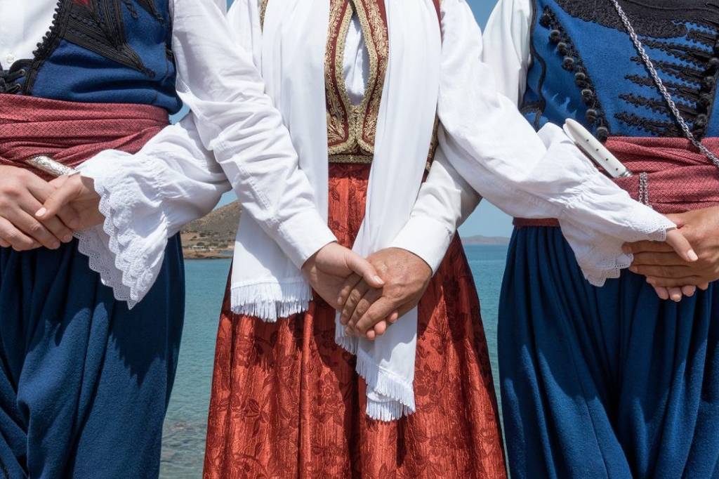 Folk Greek Dancers for Weddings
